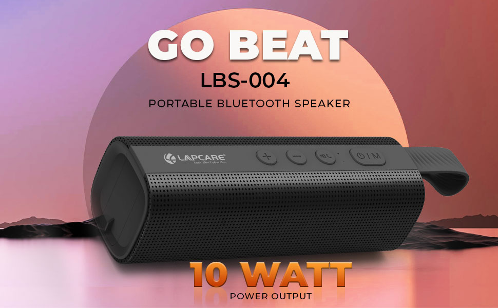 LAPCARE Go beat LBS 004 Portable 10W Bluetooth Speakers
