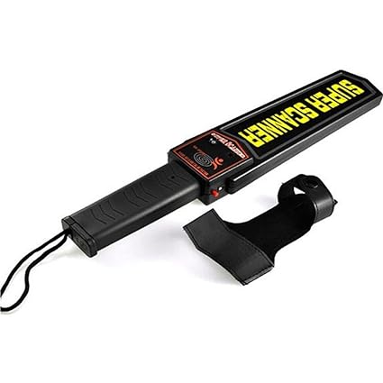 Saiyam Hand Held Security Metal Detector/HHMD Super Scanner with Alarm & Vibration