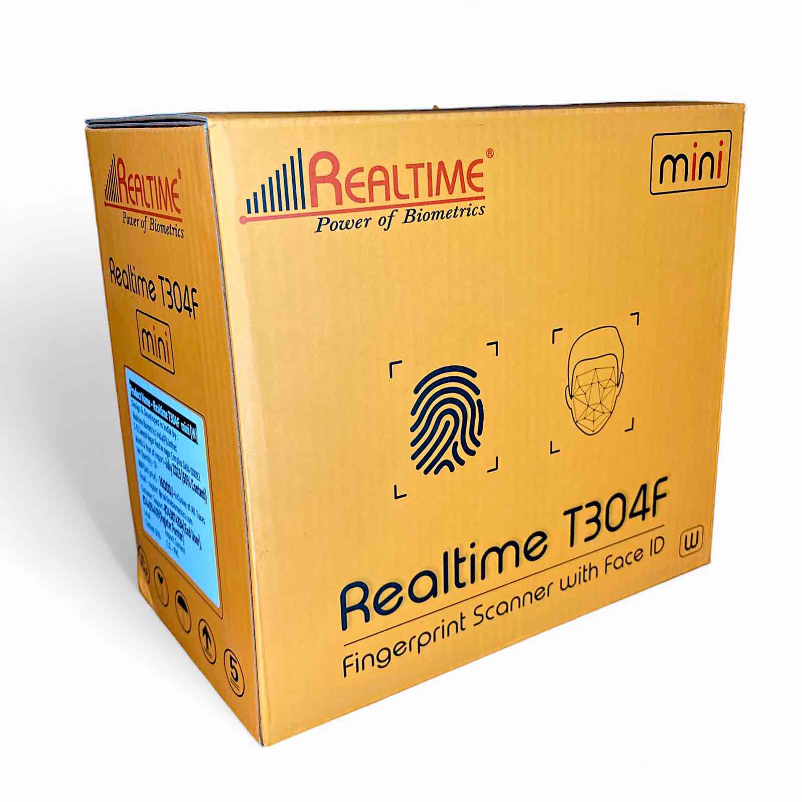 Realtime T304F Mini Face with Fingerprint Attendance System Device