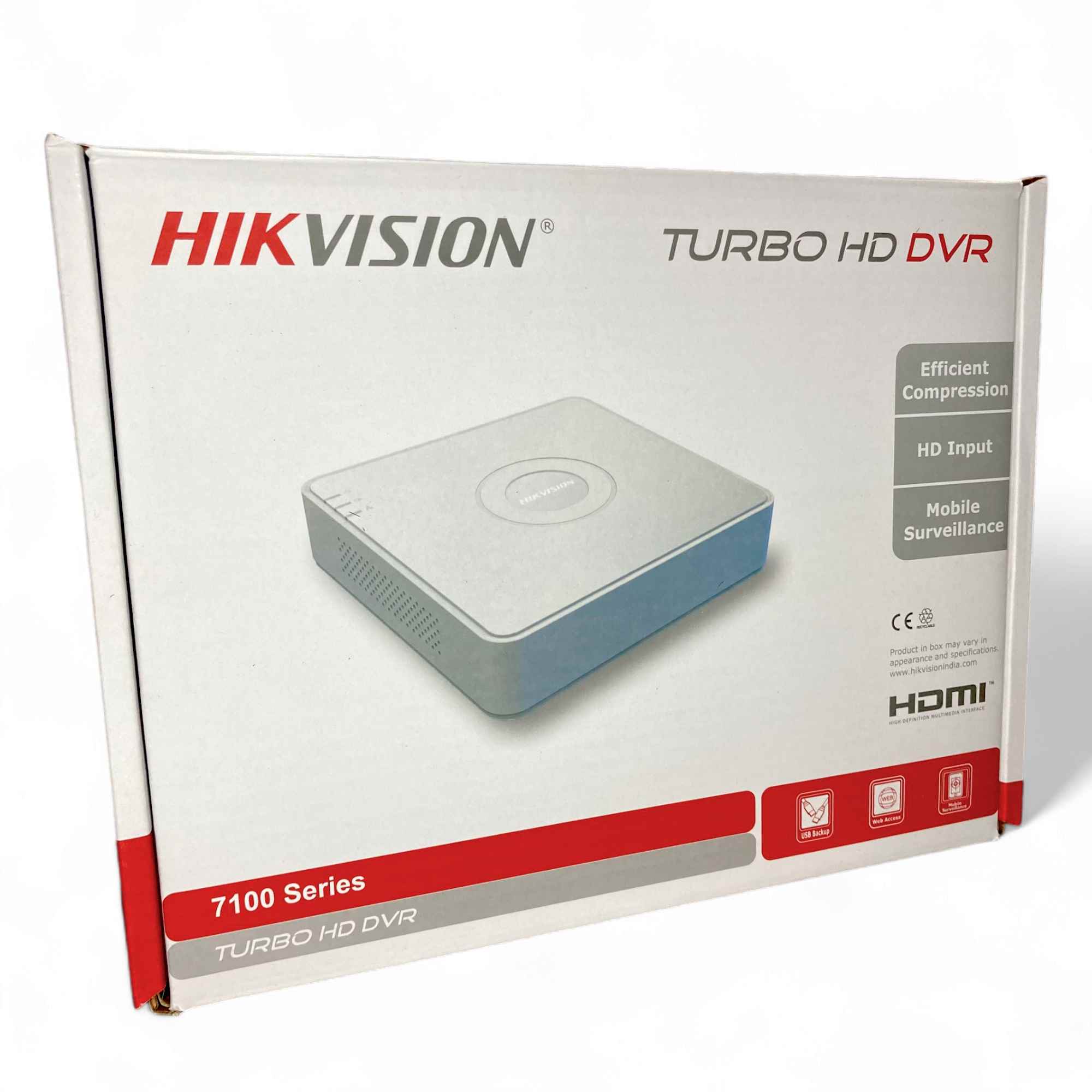 Hikvision 4 Channel DVR 1080P Lite H.265+ DVR DS-7104HGHI-K1