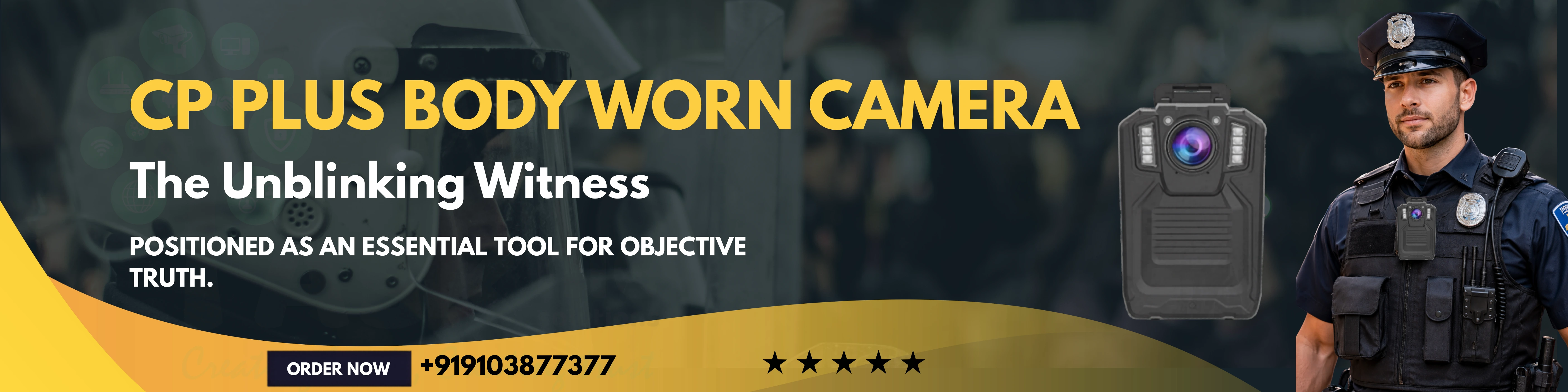 CP Plus Body Worn Camera