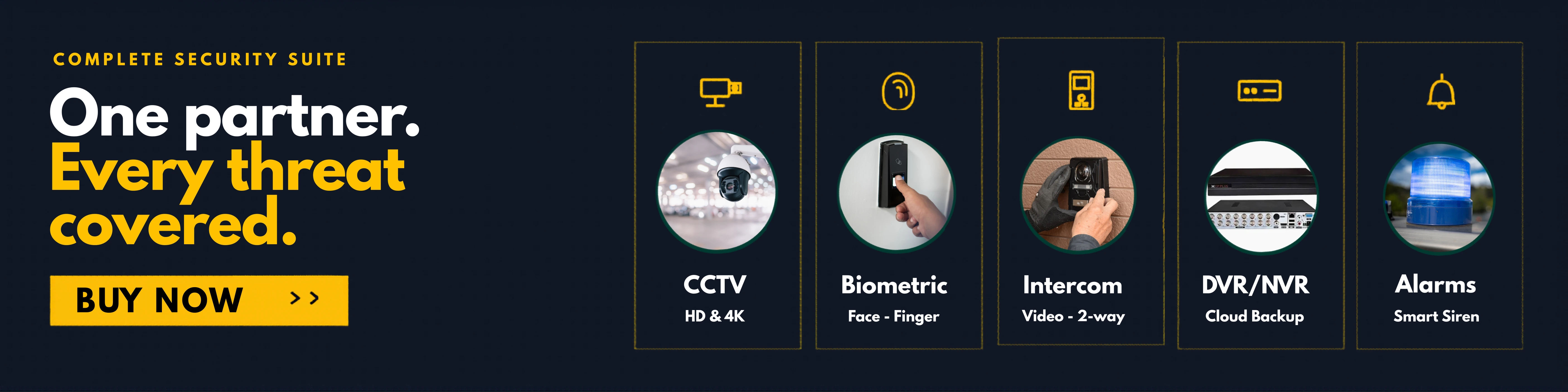 One Partner and Every Security Threat covered